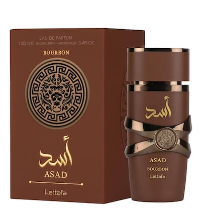 Lattafa Asad Bourbon es uno de los perfumes más populares