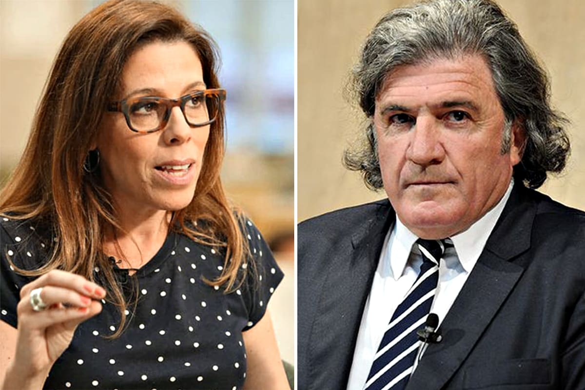 Laura Alonso y el diputado José Luis Ramón