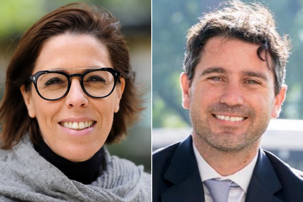 Laura Alonso y Francisco Cafiero