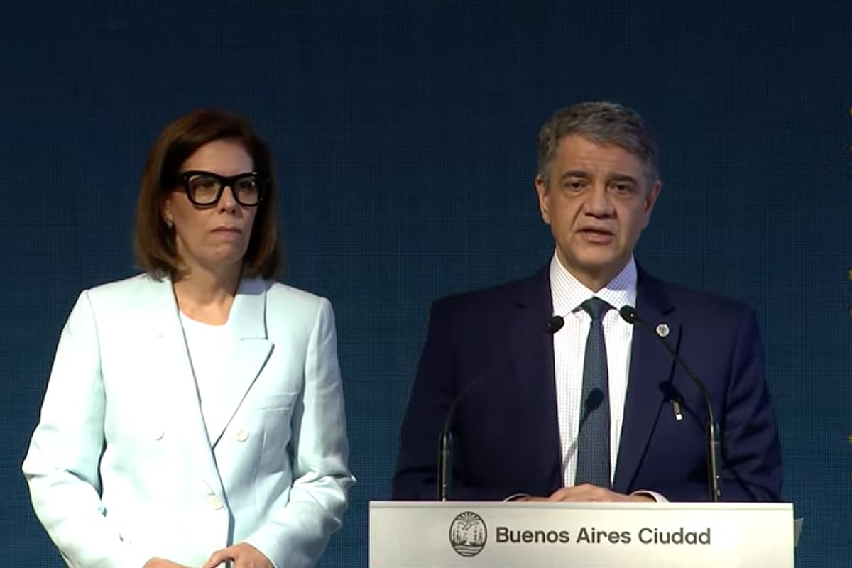 Laura Alonso y Jorge Macri