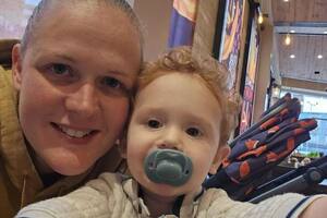 Laura Coldman recurrió a este método por "desesperación" para concebir a su segundo hijo, Calum