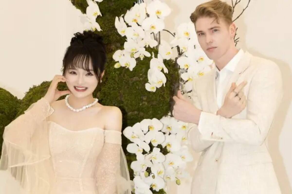 Laura Deng se ha hecho popular en las redes chinas por el contenido que publica de su relación con el británico Charles Thomas