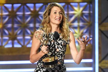 Laura Dern ganó el Emmy como Mejor Actriz de Reparto por Big Little Lies; este año vuelve a estar nominada por The Tale