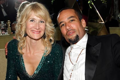 Laura Dern junto a su ex marido, Ben Harper, con quien mantuvo una relación desde 2005 hasta 2013