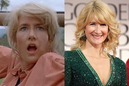 Laura Dern se puso en la piel de la paleobotánica Ellie Sattler para Jurassic Park. Así luce hoy (Captura: Jurassic Park)