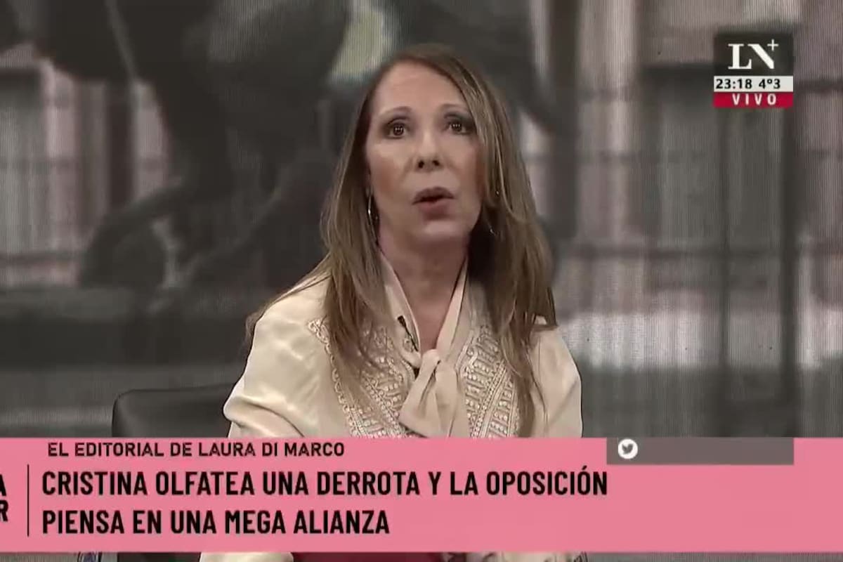 Laura Di Marco, en LN+