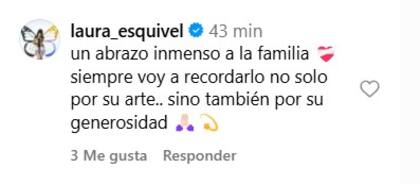 Laura Esquivel lamentó la partida de Ángel Mahler