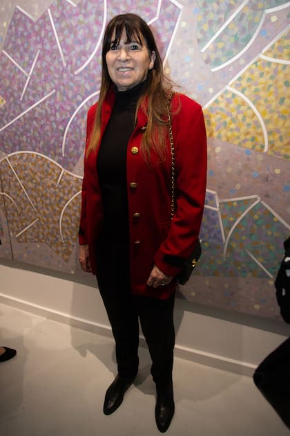 Laura Haber, en el cocktail de presentación de "Había una vez...".