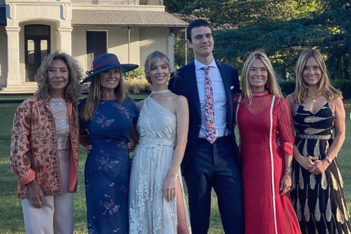 Laura Laprida se casó con Eugenio Levis en la Asociación Argentina de Polo