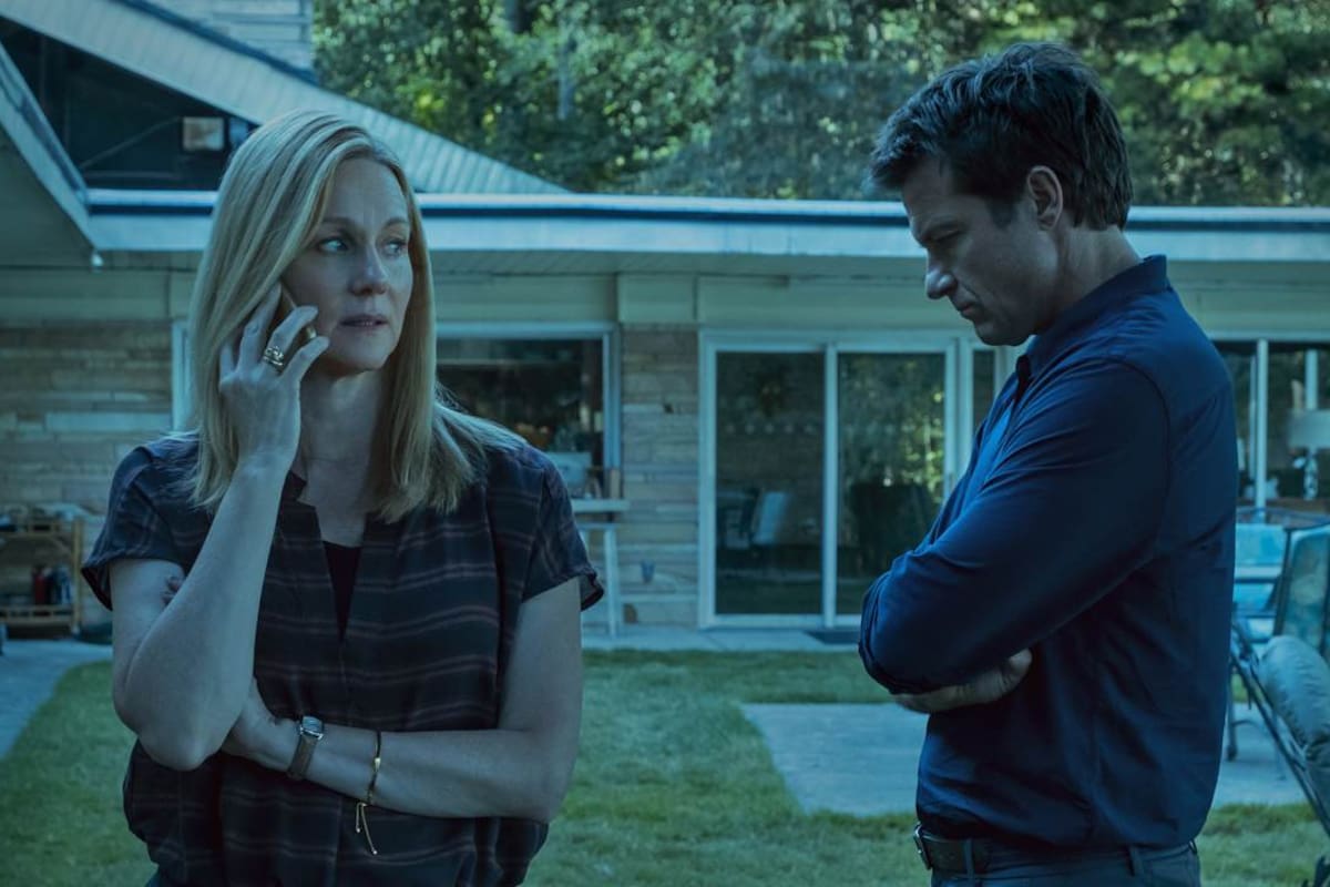 Laura Linney y Jason Bateman en Ozark