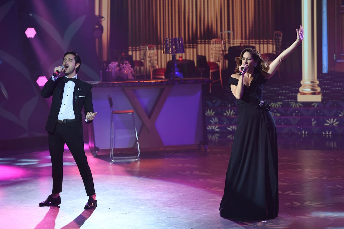 Laura Novia llegó a la pista del Cantando 2020