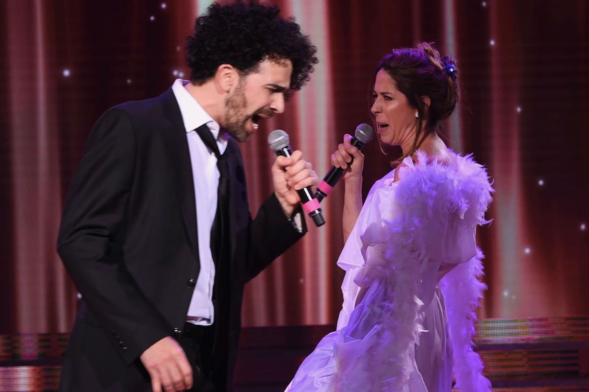 Laura Novoa junto a Diego Cassere