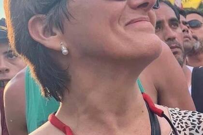 Laura Radetich, profesora en la Escuela Técnica N° 2 María Eva Duarte de Ciudad Evita