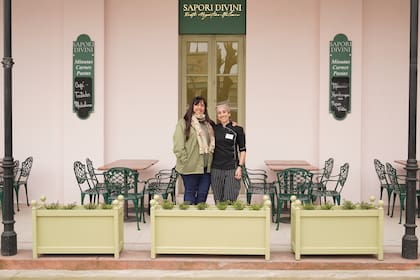 Laura y Romina Basualdo, en Sapori Divini