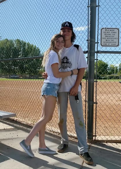 Lauren Enslow y Lucas Olsen