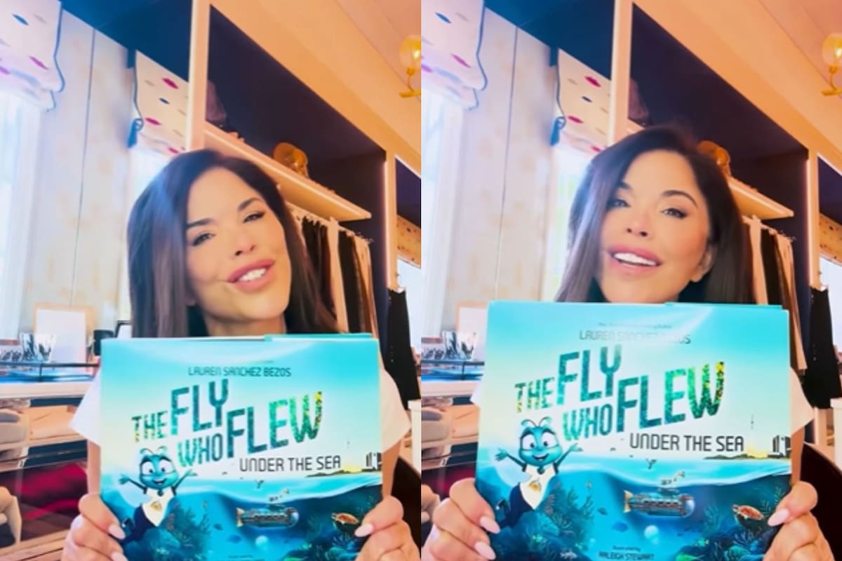 Lauren Sánchez anuncia su libro La mosca que voló bajo el Mar (Instagram/@laurensanchezbezos)