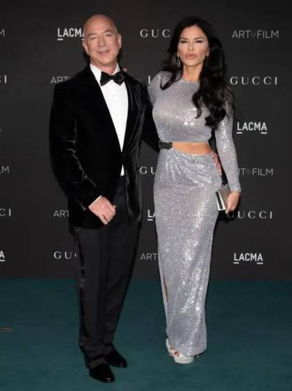 Lauren Sánchez, la novia de Bezos, publicó una foto en Instagram de la gala