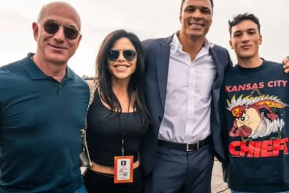 Lauren Sánchez y Tony González mantienen una relación amistosa