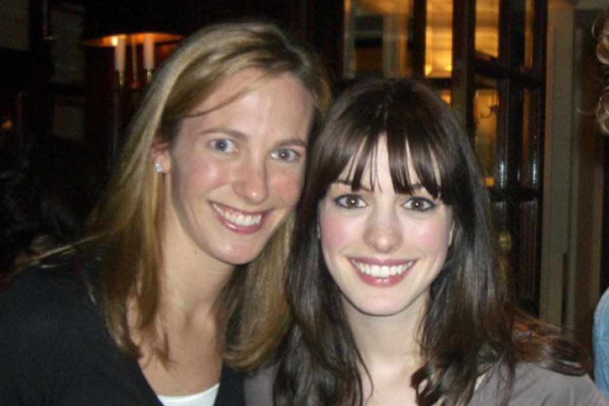 Lauren Weisberger y Anne Hathaway