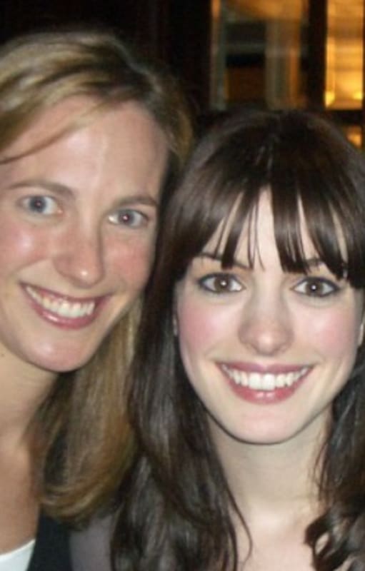 Lauren Weisberger y Anne Hathaway