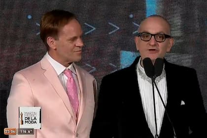 Laurencio Adot, uno de los reconocidos en la primera entrega de los Martín Fierro de la Moda