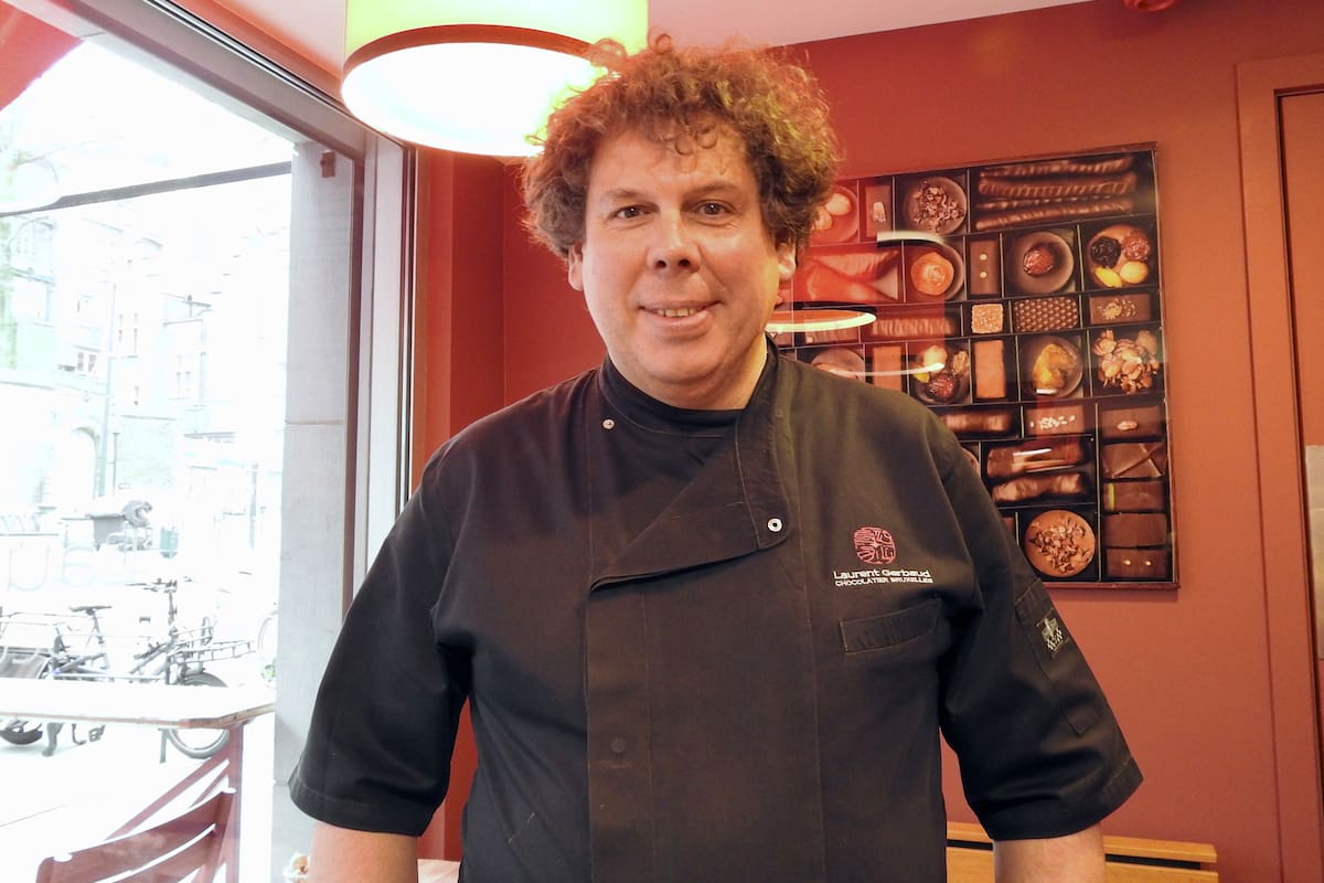 Laurent Gerbaud es una celebridad belga que comenzó su experiencia con el chocolate en el sitio más ajeno a la sustancia: China