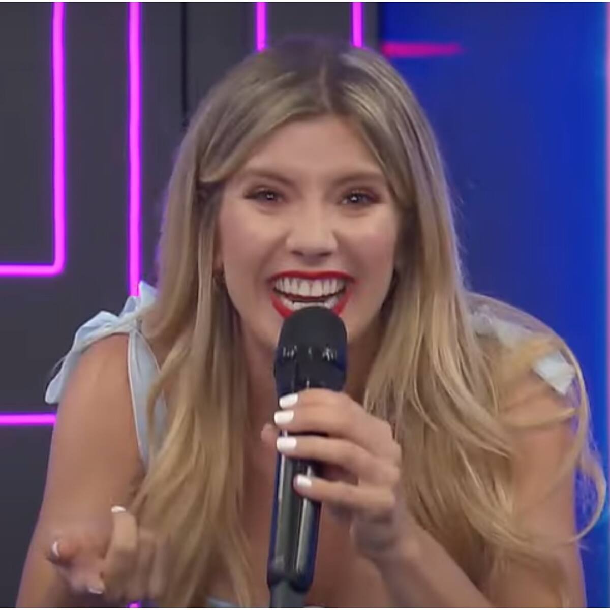 Laurita Fernández estuvo frente a su doble en Bienvenidos a bordo y reaccionó de una manera impensada - LA NACION