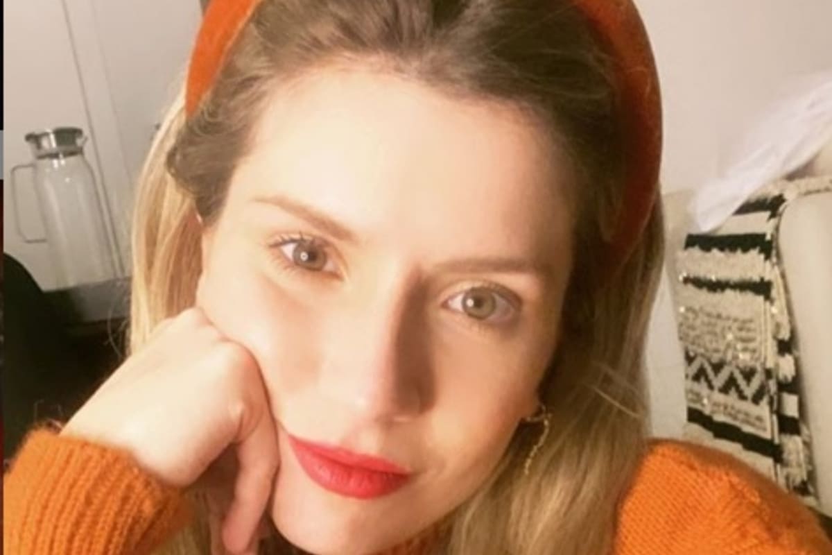 Laurita Fernández se manifestó muy feliz por la recuperación de su ex pareja.