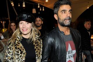 Laurita Fernández y su novio tuvieron una noche de teatro y Georgina Barbarossa y Patricia Palmer, a los abrazos