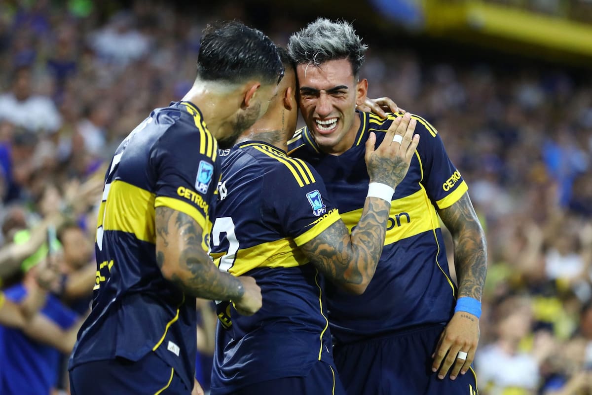 Lautaro Di Lollo se acostumbró a convertir de cabeza: su gol le dio el triunfo a Boca ante Riestra, en la Bombonera, por la 1° fecha del Apertura 2026