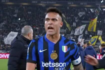 Lautaro Martínez deberá pagar una multa tras haber proferido una expresión blasfema durante la derrota 1-0 ante Juventus