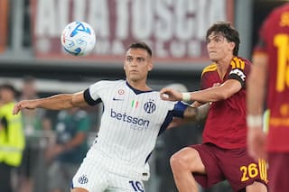 Inter rescata un empate 2-2 ante la Roma y Dortmund asume el liderato de la Bundesliga