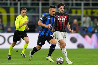 Lautaro Martínez e Inter afrontan el clásico contra Milan, el "Derby della Madonnina".