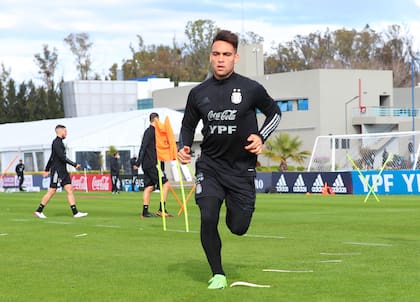 Lautaro Martínez es el goleador del ciclo Scaloni, pero no anotó en los últimos dos partidos.