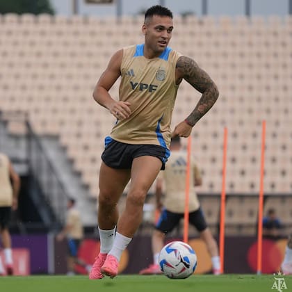 Lautaro Martínez es el jugador mejor valuado de la selección argentina