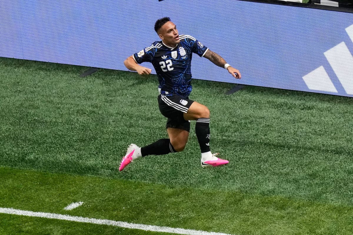 Lautaro Martínez es uno de los referentes de la selección argentina y atraviesa un gran presente en Inter