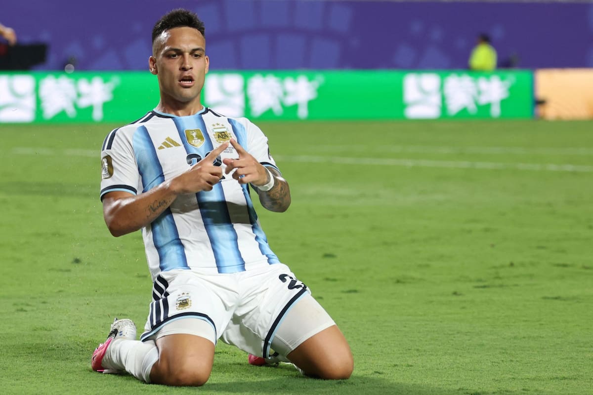 Lautaro Martínez es uno de los referentes en el nuevo ciclo de la selección argentina