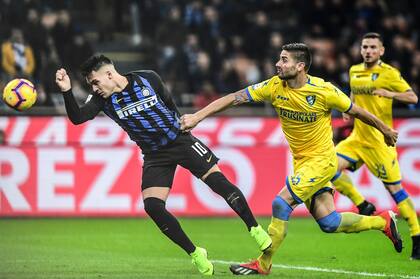 Lautaro Martinez, figura en el Inter de Milán