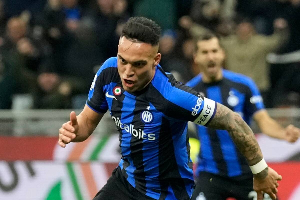 Lautaro Martínez fue resguardado el fin de semana en la Serie A y será titular por la Champions League