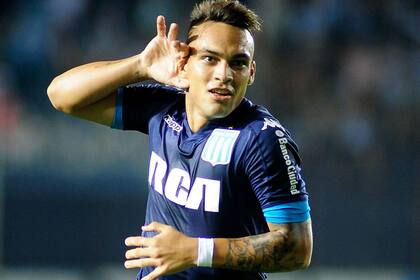 Lautaro Martínez, la carta goleadora de Racing