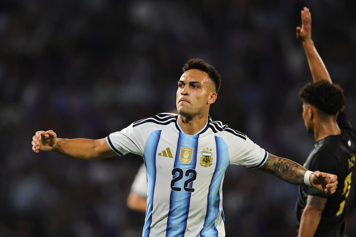 Lautaro Martínez quedó como el tercer capitán de la selección, detrás de 'Cuti' Romero y 'Dibu' Martínez