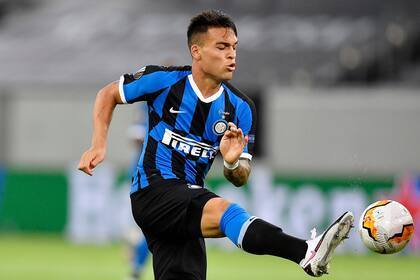 Lautaro Martínez, titular en Inter ante Udinese