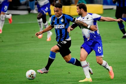 Lautaro Martínez va por la recuperación en Inter.