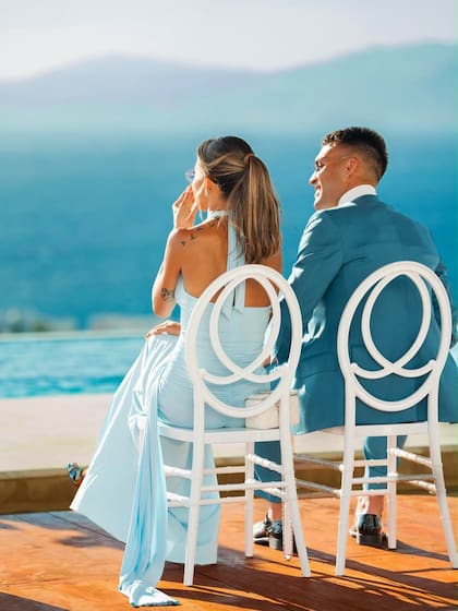 Lautaro y su esposa fueron los invitados de honor del casamiento