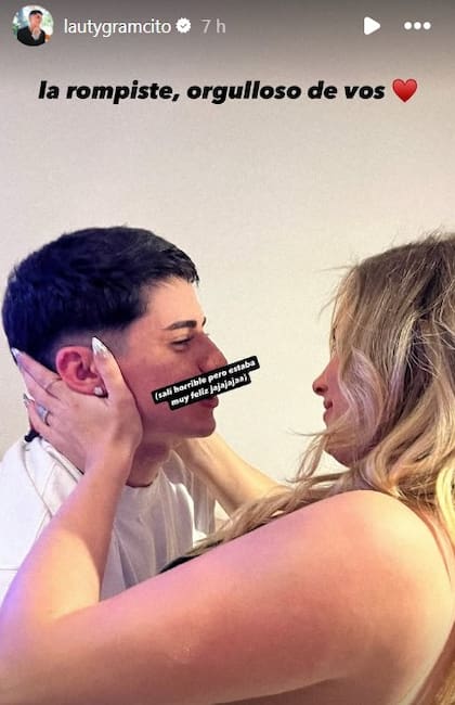 Lauty Gram se reencontró con Lucía Patrone de Gran Hermano