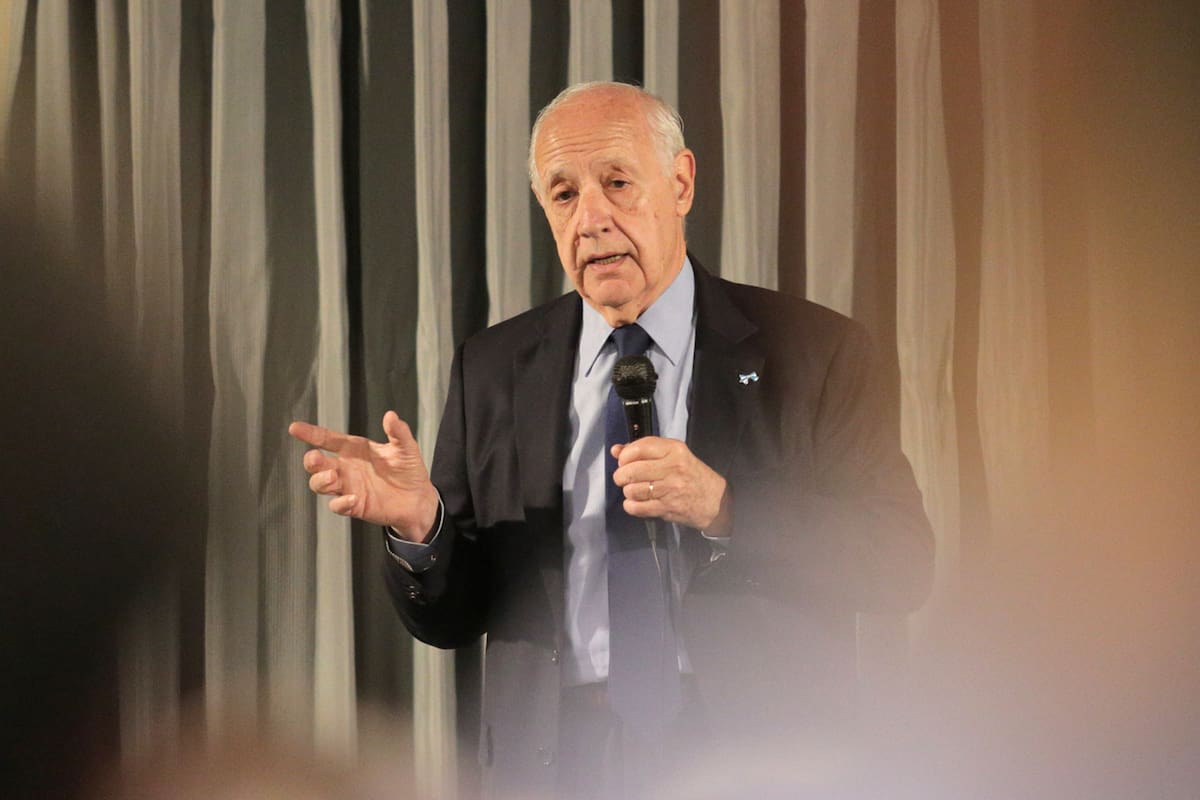 Lavagna, ayer, en la Universidad del Salvador