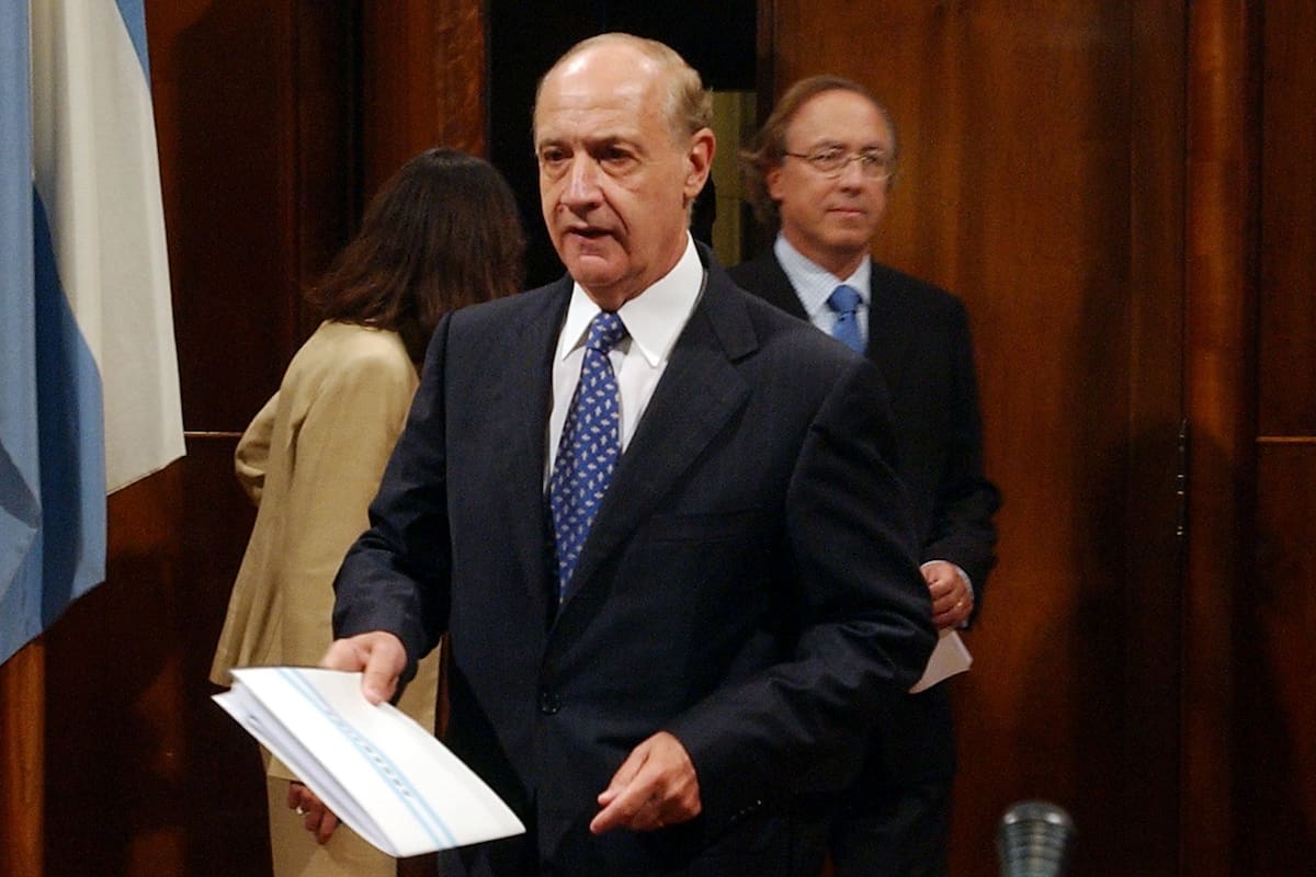 Lavagna y Nielsen en 2005