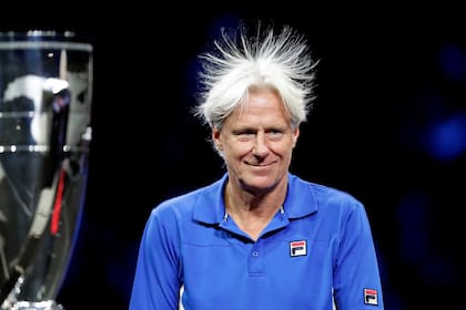 Laver Cup, show y leyendas del tenis, Björn Borg y el trofeo