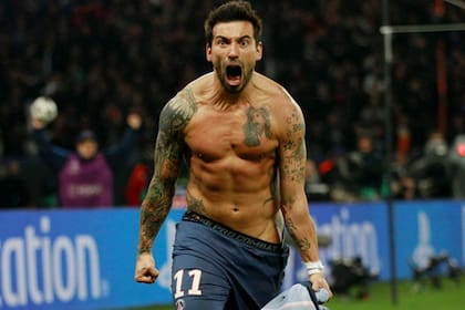 Lavezzi vive un buen momento en el PSG
