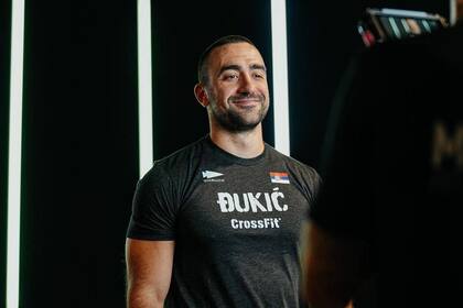 Lazar Dukic en su perfil de Instagram. Murió ahogado en Texas, durante el Crossfit Games 2024.